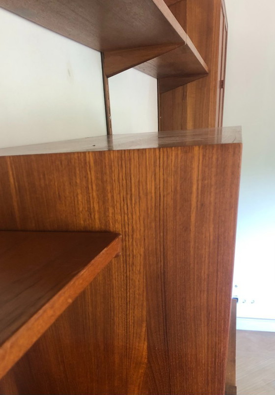 Image 1 of Kai Kristiansen teak wall unit