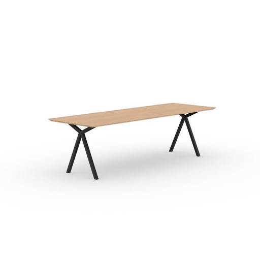 STUDIO HENK TABLE A MANGER 240 x 90 X- Type Chêne ciré clair