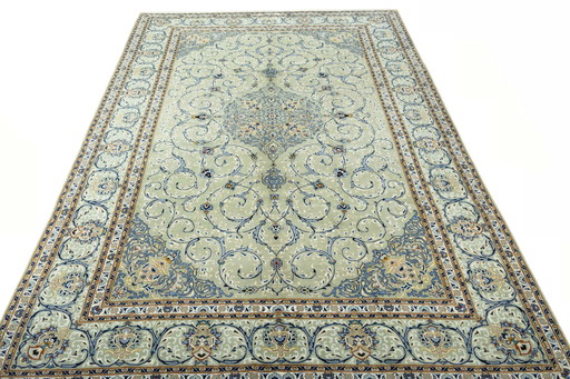  Tapis d'Orient Keshan liège noué à la main - 355 X 234 cm