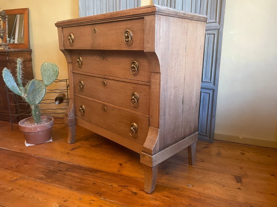 Image 1 of Hollandse Commode Ladenkast Ladenkast eikenhout