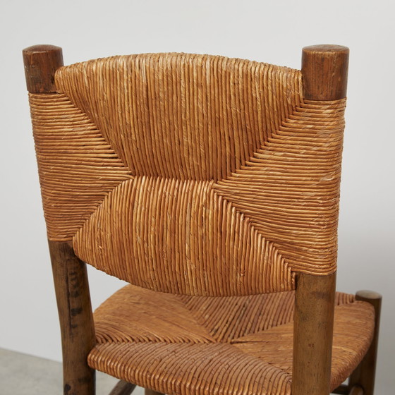 Image 1 of Charlotte Perriand Bauche Nr. 19 Stühle, Frankreich, 1950er Jahre