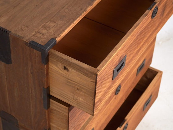 Antique Japanese Tansu Merchant's Chest of Drawers - Taishō / Showa Period (c. ) #36 – Iron (photo 18 of 40)