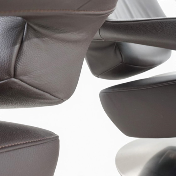De Sede DS-255 Sillón Lounge Avantgarde en Cuero Marrón Oscuro, 2000 – Sillones, Leather (photo 19 of 20)