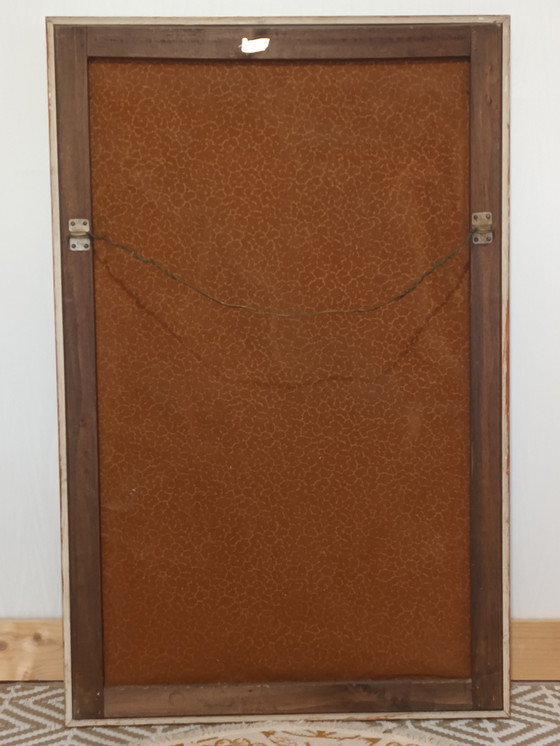 Image 1 of Large Antique French Parts Closes Mirror