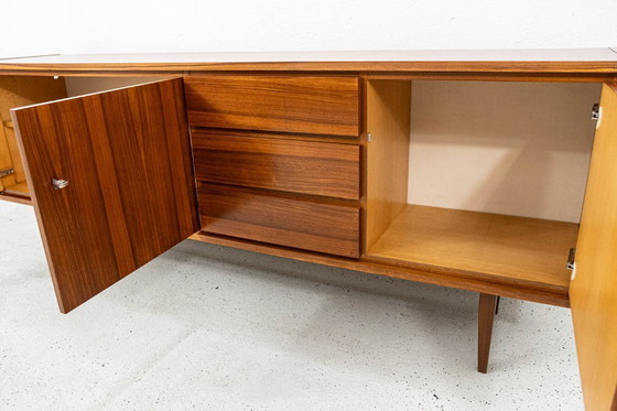 Image 1 of Lang vintage dressoir van SFM, Polen, jaren 1970