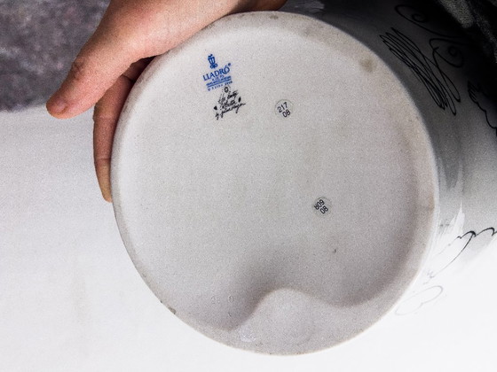 Image 1 of Lladró vase, “Conversation II”, Jaime Hayon