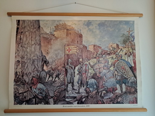 Schoolplate Crusaders Wolters-Noordhoff