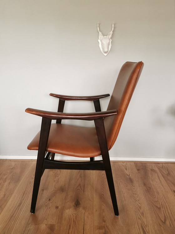 Image 1 of Vintage mid-century fauteuil (Louis van Teeffelen) 