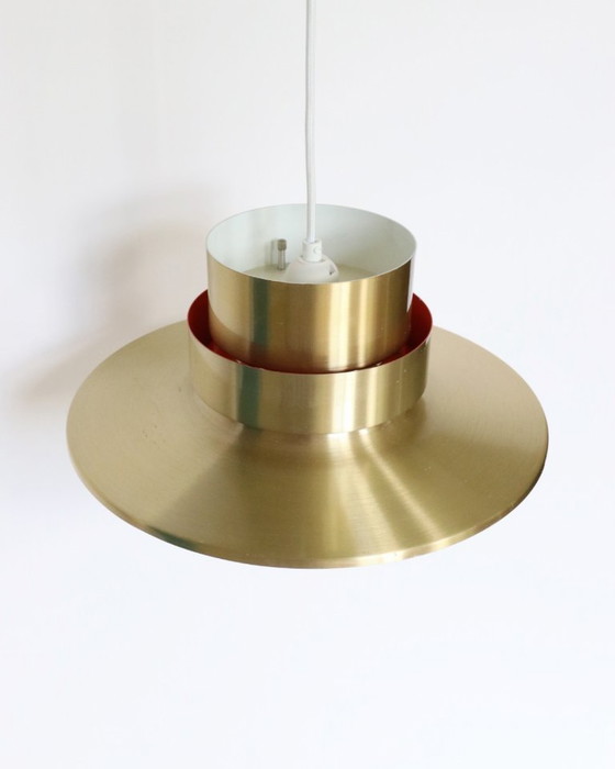 Image 1 of Zweedse messing hanglamp Carl Thore
