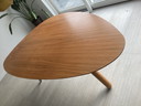 Castelijn walnut dining table Circlips-2, 6 person