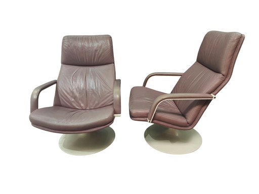 2 x Geoffrey Harcourt Artifort Fauteuils