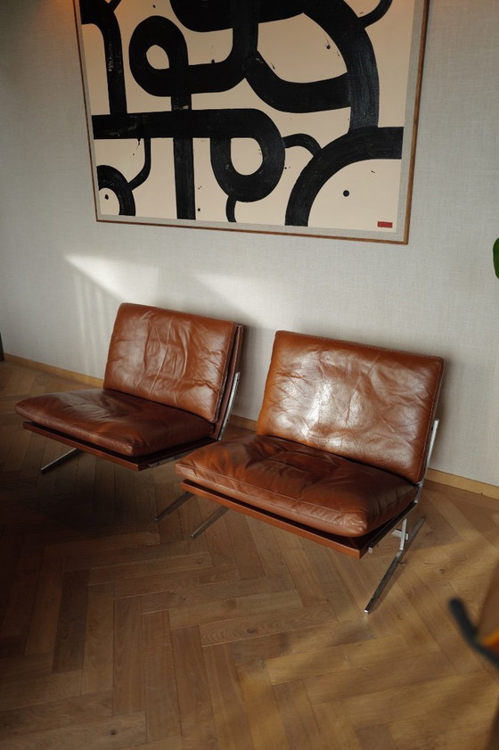 Image 1 of 2x Sillones Preben Fabricius & Jørgen Kastholm, BO-561