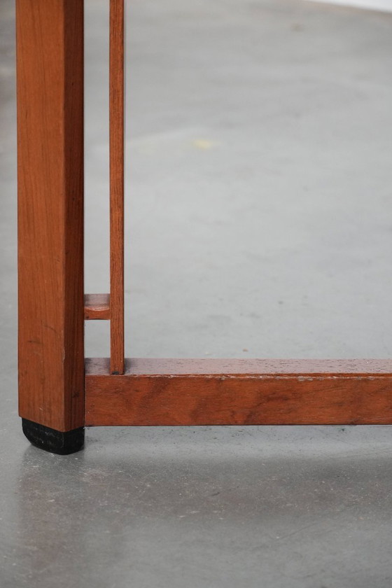 Image 1 of Practical extendable Art Deco design dining table for 6 to 8 people from Schuitema from the Decoforma series