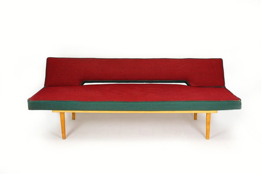 Sofa von Miroslav Navratil für Drevopodnik Brno, 1960er Jahre