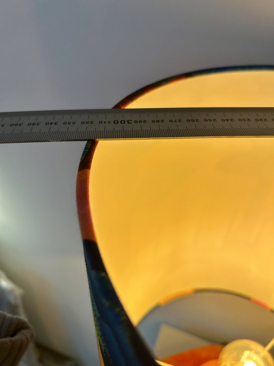 Image 1 of Era espacial: Lámpara de mesa Cari Zalloni, pieza rara, para PAN Keramik / Goebel.