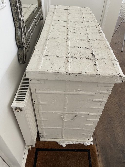 Cassapanca indiana d'epoca