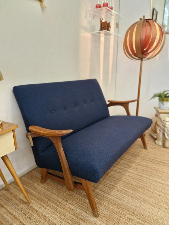 Image 1 of Vintage design teak bench from the 1960s