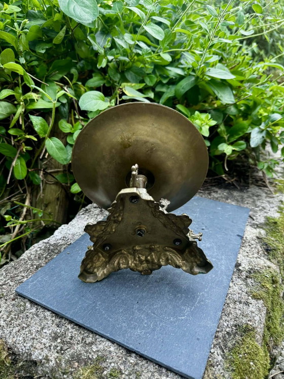 Grande fruttiera in ottone massiccio Neo-Rinascimento – Ciotole, Brass, Renaissance (photo 5 of 5)
