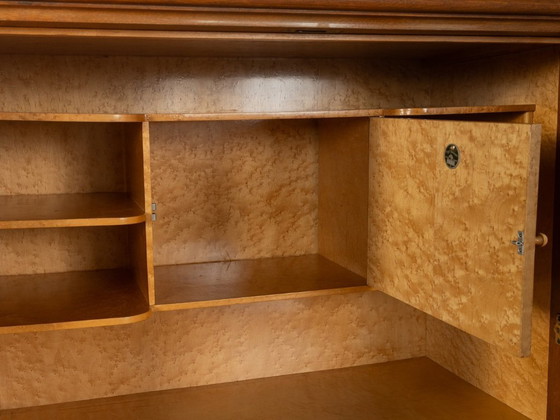 Vitrinekast uit de jaren 1950 – Vitrinekasten, Glass, Wood (photo 10 of 13)