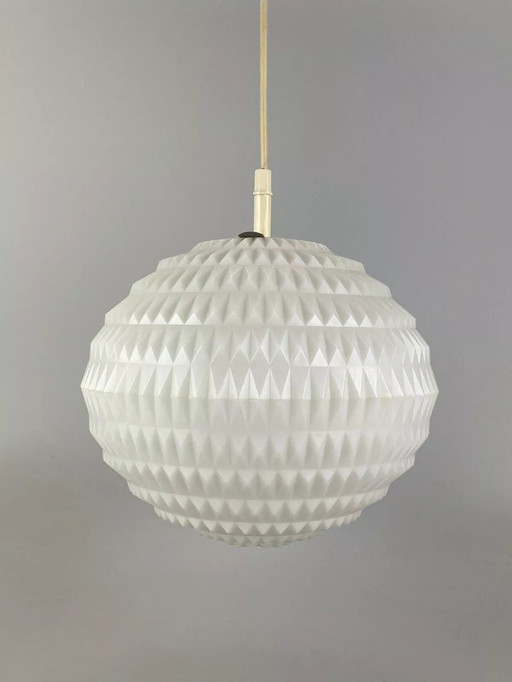 60s 70s Erco lamp Luminaire honeycomb ceiling lamp plastic space age design