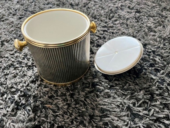 Image 1 of Secchiello per cubetti di ghiaccio/raffreddatore stile Impero, vintage.