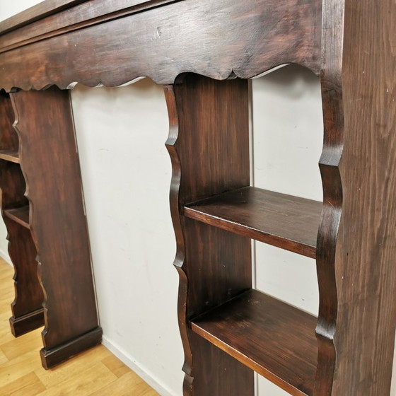 Image 1 of Antique wall console, kitchen shelves, mantel surround, wall rack