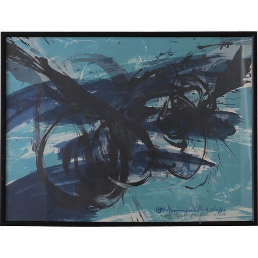 Dipinto d'epoca di Gérard Gosselin, 1989