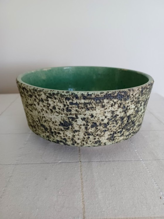 Image 1 of Duo de céramiques artisanales en écorce de bouleau – Poterie d'atelier en grès, fait main.