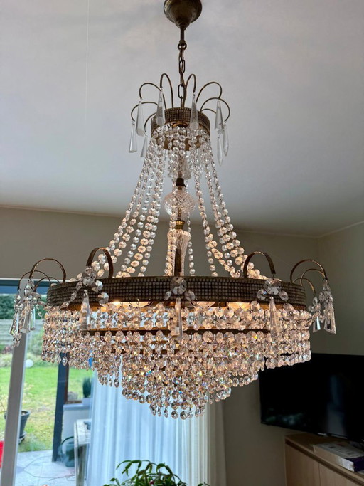 Antiker Empire-Glanz – handgeschliffen – Cristal d'Albret