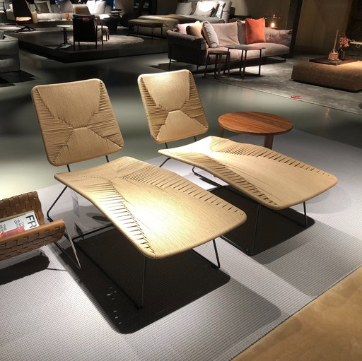 Flexform Echoes chaise longue