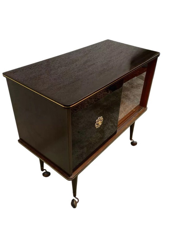 Image 1 of Mobile bar espositivo vintage anni '60/'70 su ruote