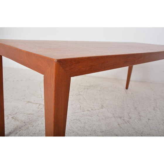 Image 1 of Vintage teak coffee table by Severin Hansen for Haslev Møbelsnedkeri, 1960