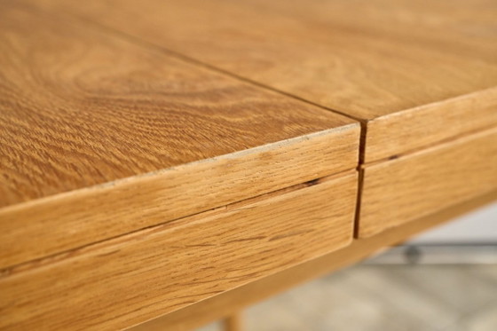 Image 1 of Extendable Oak Dining Table by Jitona, 1960s Czechoslovakia
