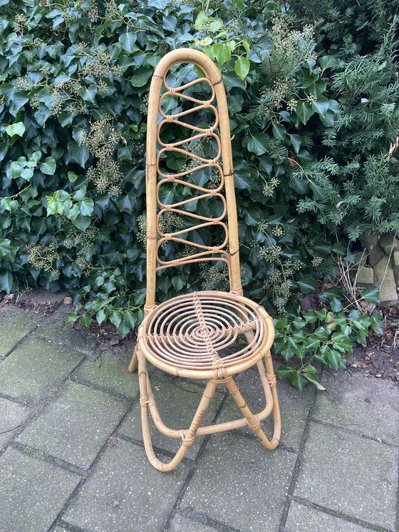 Image 1 of Due sedie vintage in rattan di Rohé Noordwolde