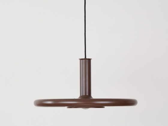 Suspension Optima vintage danoise par Hans Due, Fog Og Morup, années 1970 – Fog & Mørup, Aluminium (photo 3 of 12)
