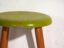 Taburete de madera antiguo con asiento redondo – Europa Central, c. 1950 – Rustic (photo 21 of 40)