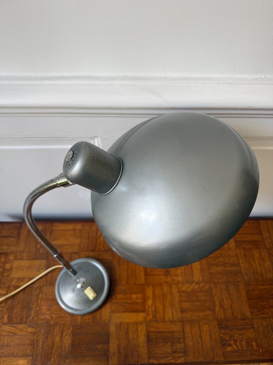 Image 1 of Lampe d'atelier en métal industrielle - Style Karl Lang, années 50/60