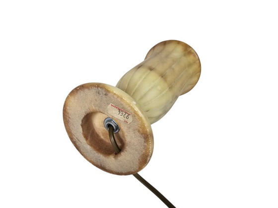 Image 1 of A. Pegasan S.L. - alabaster - Spain - goblet table lamp - 80s