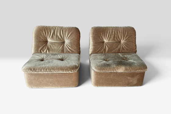2 poltrone vintage verdi Cor "Ambo" di Jo Otterpohl – Divani modulari, Textile (photo 7 of 13)