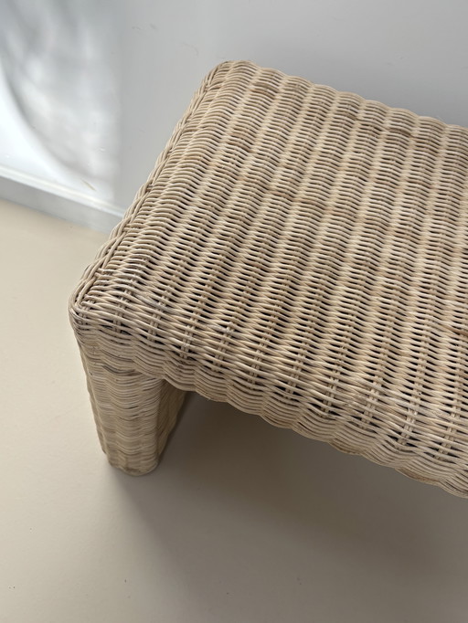 Rotan bankje 110 x 40 