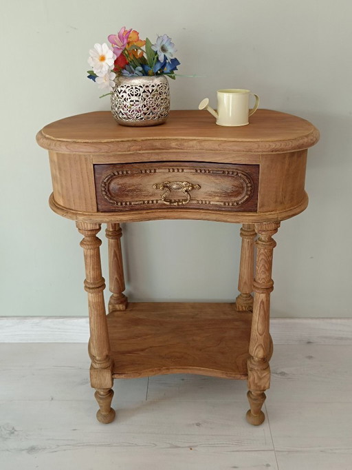 Vintage solid oak occasional cabinet