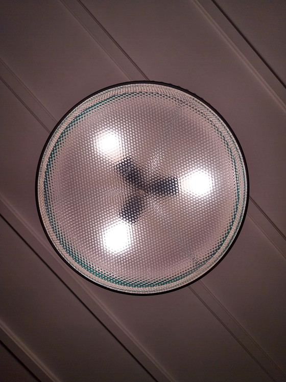 Image 1 of Lampe suspendue OVNI vintage de l'ère spatiale, années 1970