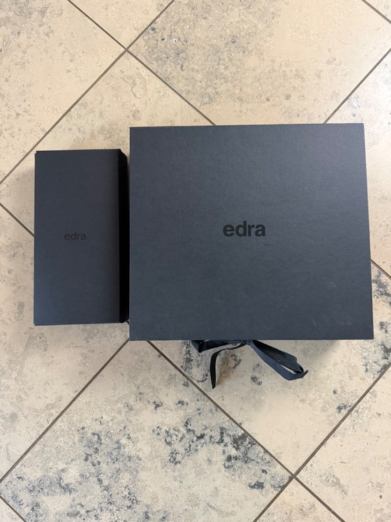 Image 1 of Edra „Standard“ Designer-Sofa – Rinascimento Stoff (Fungo/Mushroom) – wie neu  – inkl. Garantiekarte Exklusives Design