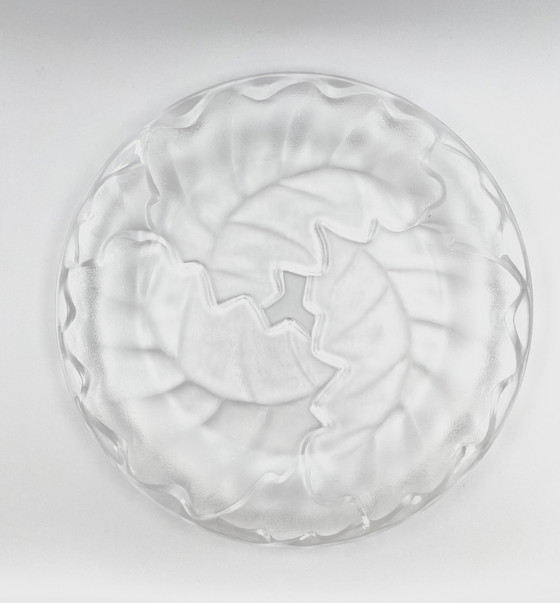 Image 1 of Antico piatto da pranzo "Chene" di Lalique