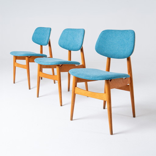 3x Thonet 634 Entworfen von Otto Haupt, 1955