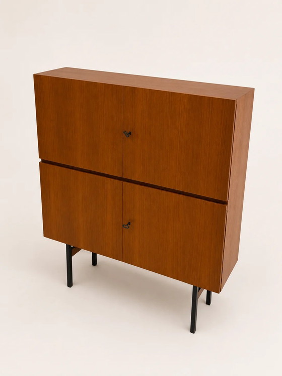 Buffet Musterring des années 1960 – Metal, Mid Century Modern (photo 2 of 6)