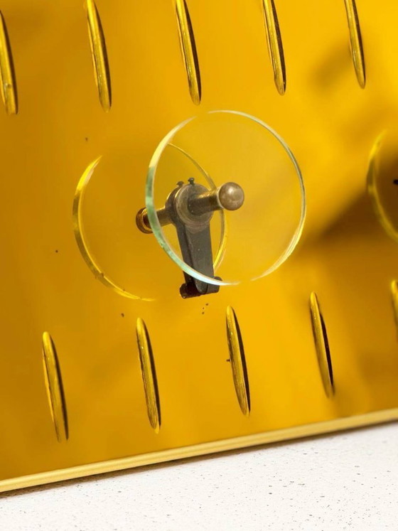 Image 1 of Appendiabiti da parete in vetro di Cristal Art, Torino, Italia, anni '50.