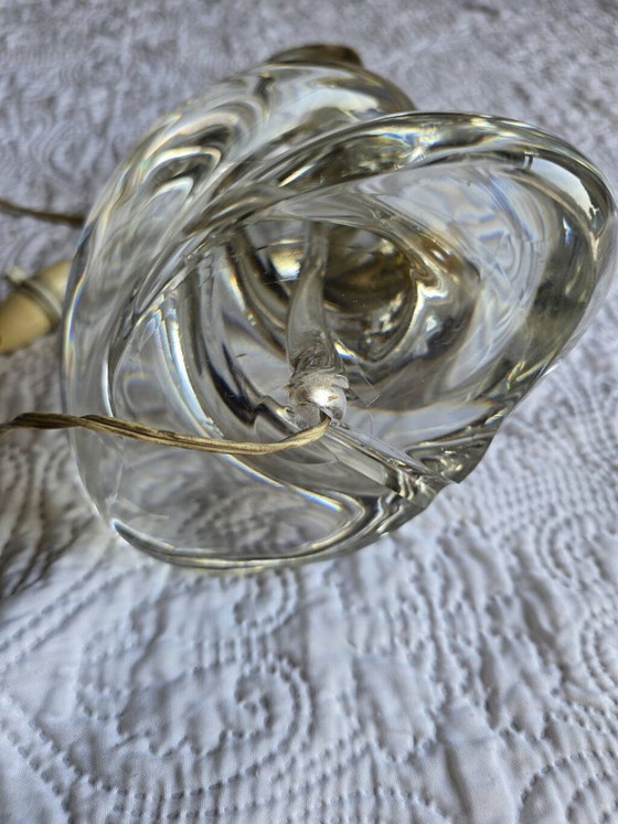 Vintage Twisted Sèvres Crystal Lamp Base, 1960s-70s – Table lamps (photo 4 of 5)