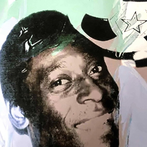 1990s After Andy Warhol "Pele" Lithograph – lithos zeefdrukken, Paper (photo 2 of 11)