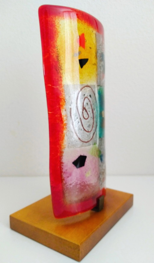 Glass art in standard, unique